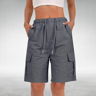 Leanna Comfort Stretch Cargo Shorts