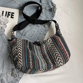 La Boheme Patterned Crossbody Bag