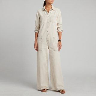 Eileen Casual Denim Jumpsuit