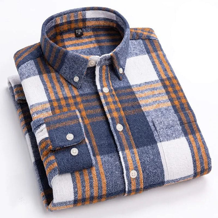 Grayson Cotton Flannel Shirt