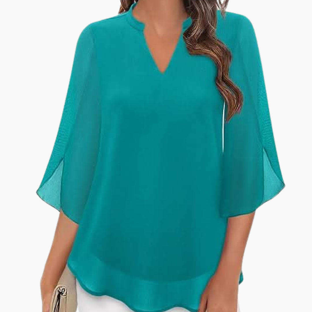 Georgia Stylish Layered Blouse