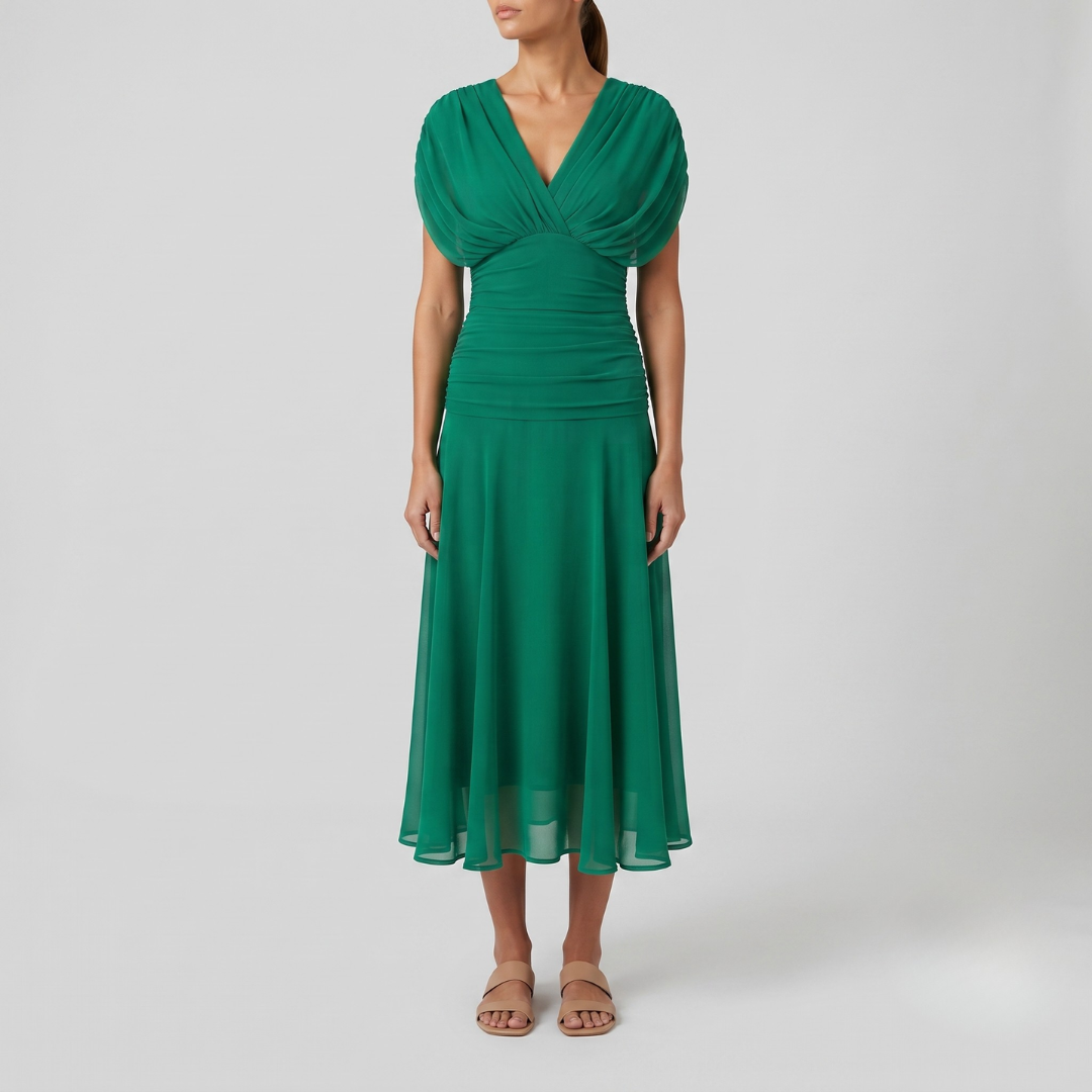Orianna Elegant Mesh Dress