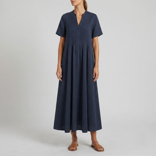 Genesis Flowing V-Neck Maxi Dress