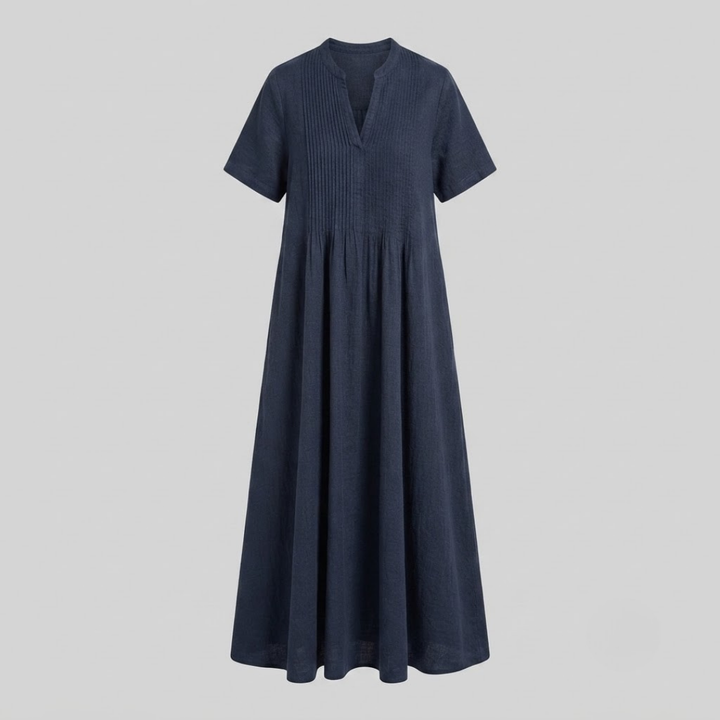 Genesis Flowing V-Neck Maxi Dress