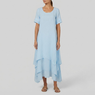 Olive Flowing Grace Maxi Dress