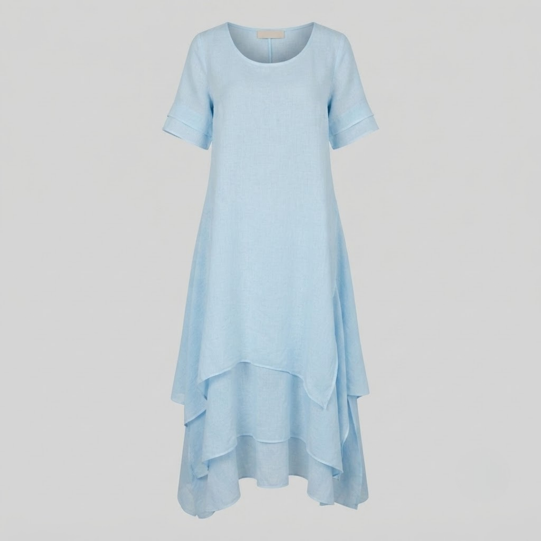 Olive Flowing Grace Maxi Dress