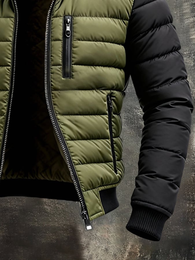 Blake Quilted Zip Jacket