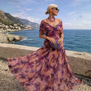 Lydia Off Shoulder Maxi Dress
