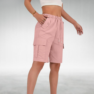 Leanna Comfort Stretch Cargo Shorts