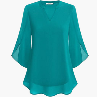 Georgia Stylish Layered Blouse