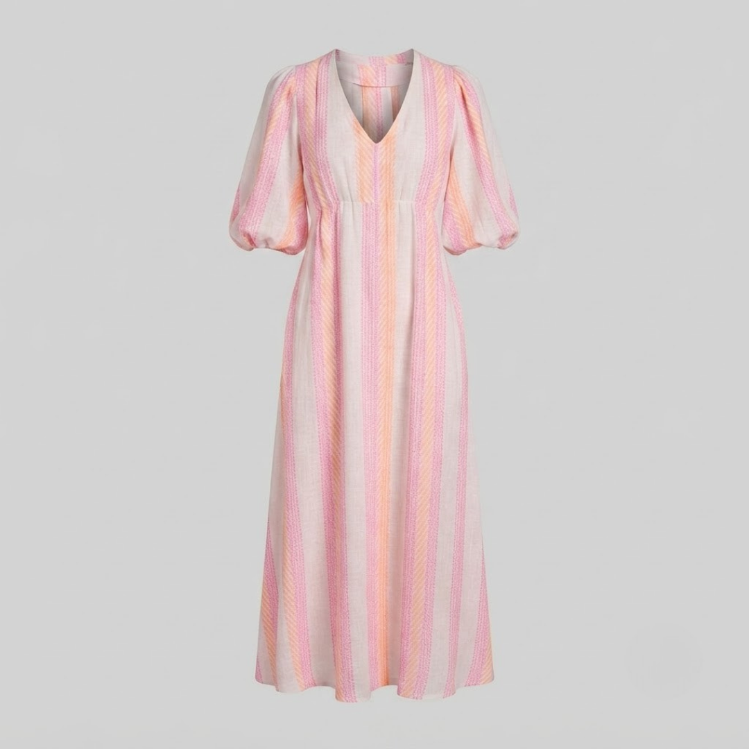 Zahra V-Neck Maxi Dress