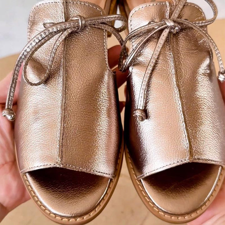 Lilliana Strap Style Leather Sandals