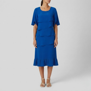 Elizabeth Ruffle Midi Dress