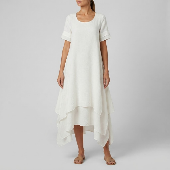 Olive Flowing Grace Maxi Dress