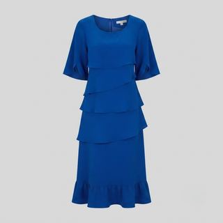 Elizabeth Ruffle Midi Dress