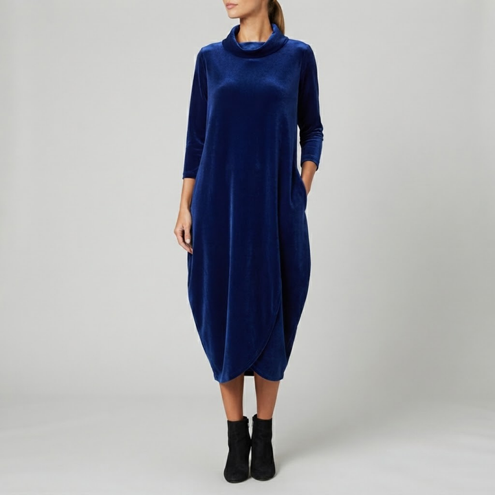 Leona Velvet Maxi Dress
