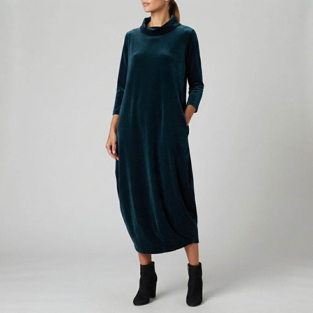 Leona Velvet Maxi Dress
