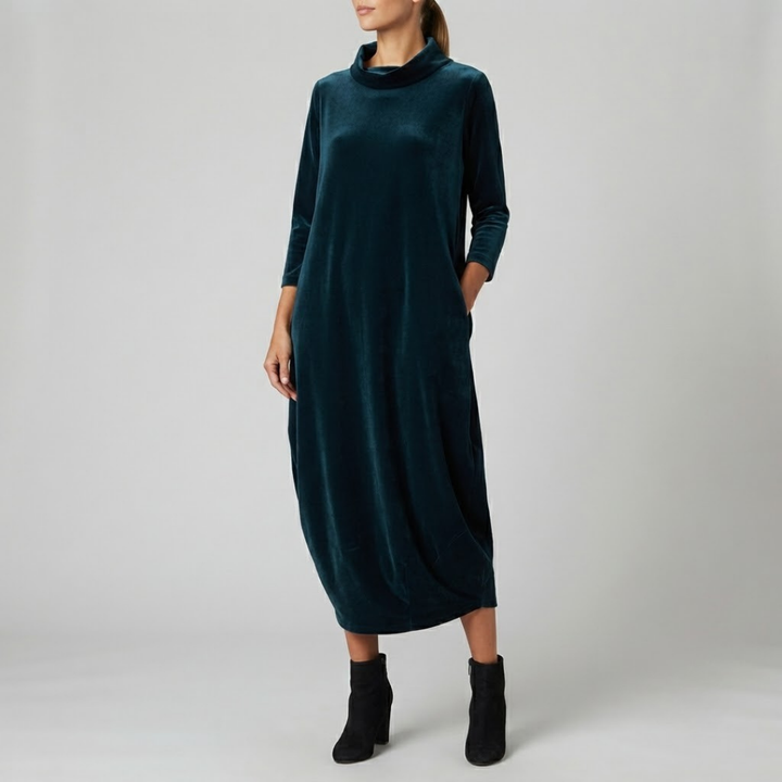 Leona Velvet Maxi Dress
