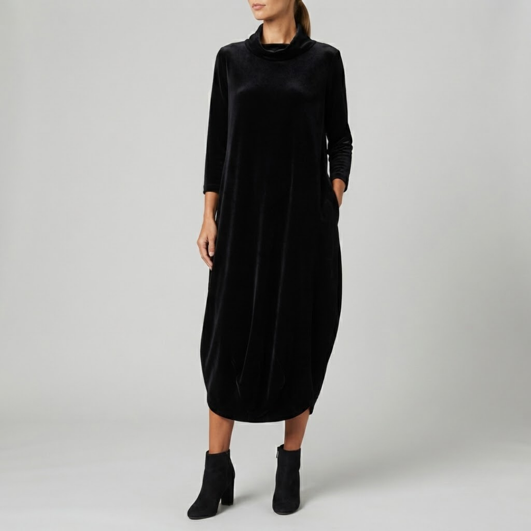Leona Velvet Maxi Dress