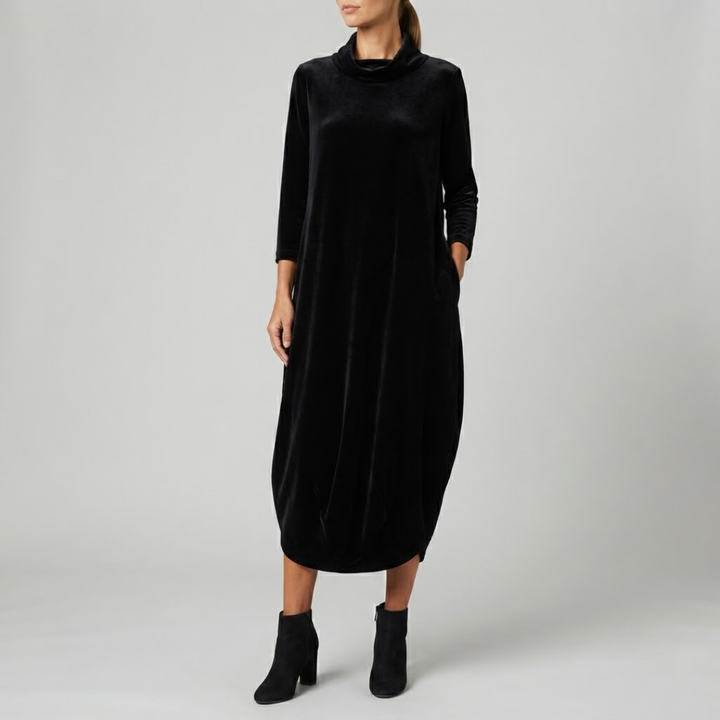 Leona Velvet Maxi Dress