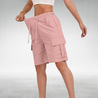 Leanna Comfort Stretch Cargo Shorts