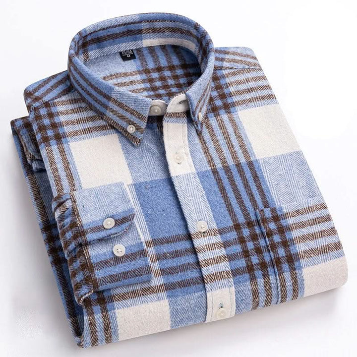 Grayson Cotton Flannel Shirt