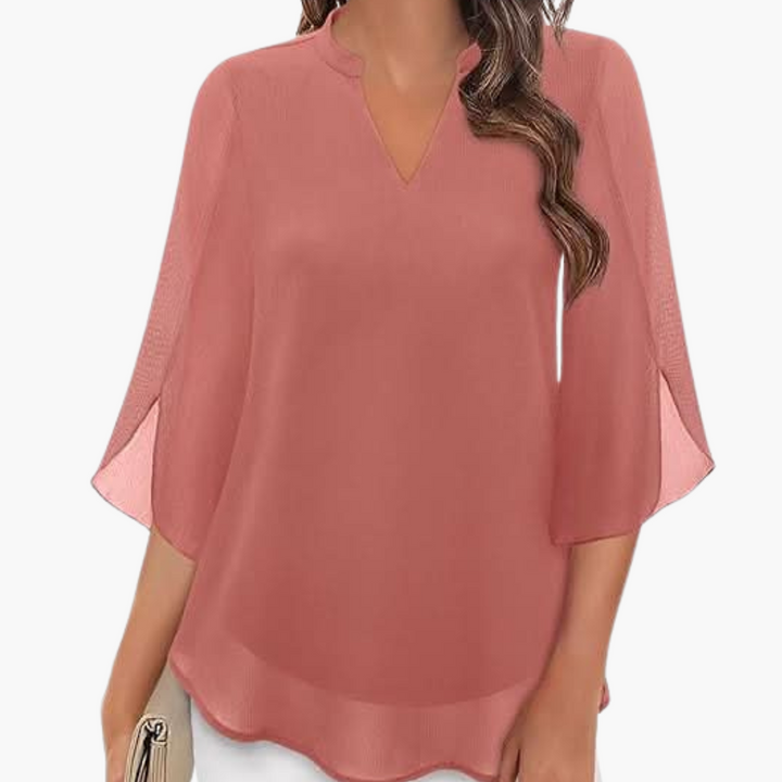 Georgia Stylish Layered Blouse