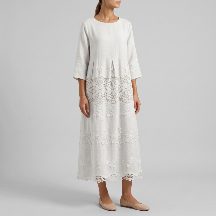 Zenaida Delicate Lace Dress