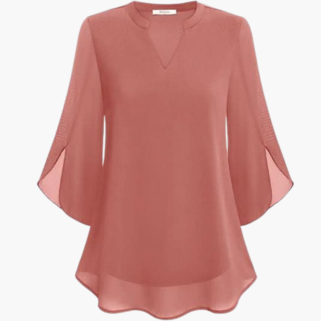 Georgia Stylish Layered Blouse
