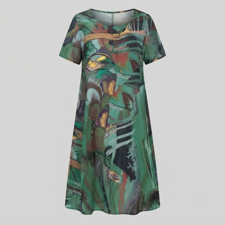 Heather Comfortable Floral Dress