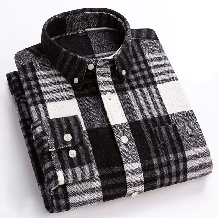 Grayson Cotton Flannel Shirt