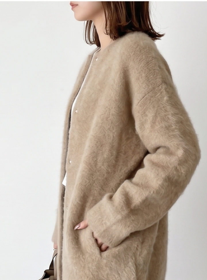 Charlotte Long Cashmere Cardigan