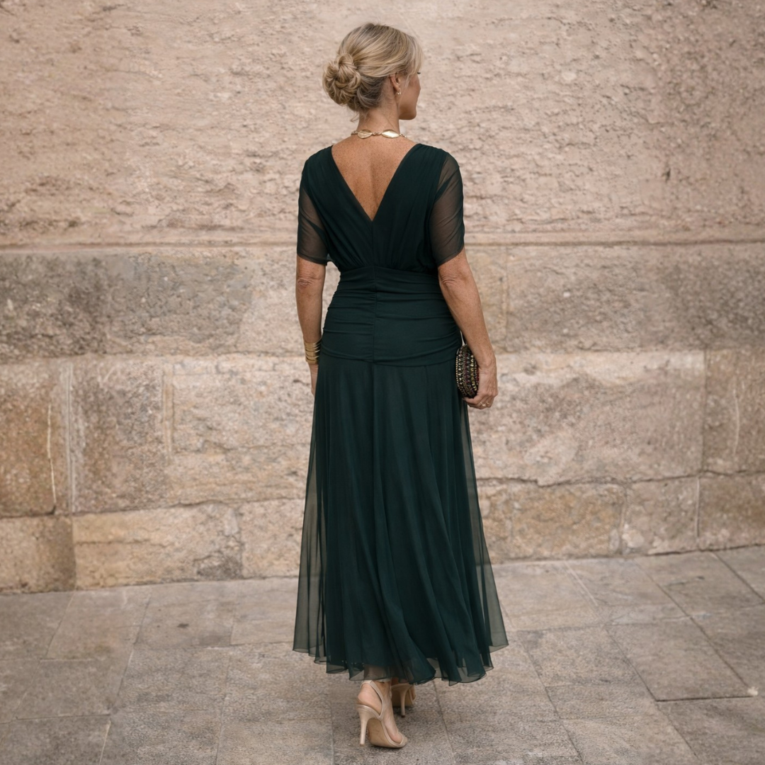 Lydia Off Shoulder Maxi Dress