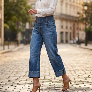 Brielle High Waist Wide Leg Jeans