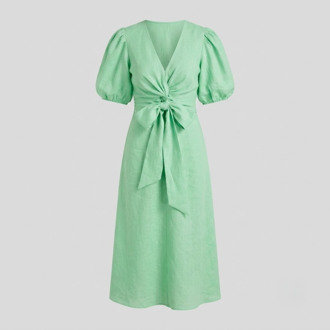 Siena V-Neck Sleeve Dress