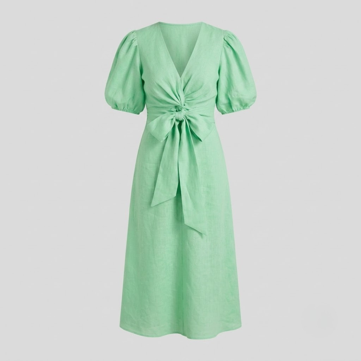 Siena V-Neck Sleeve Dress