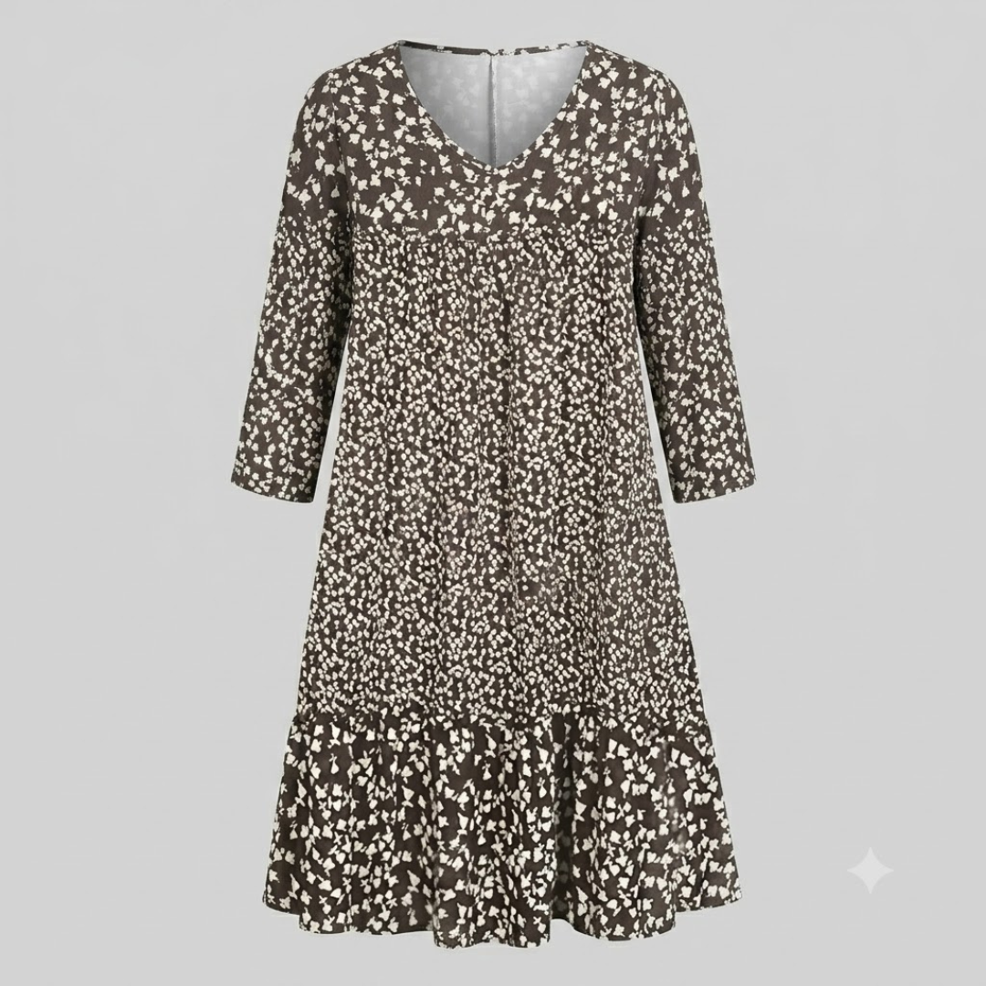 Audrey Chic and Cozy Women's Dress