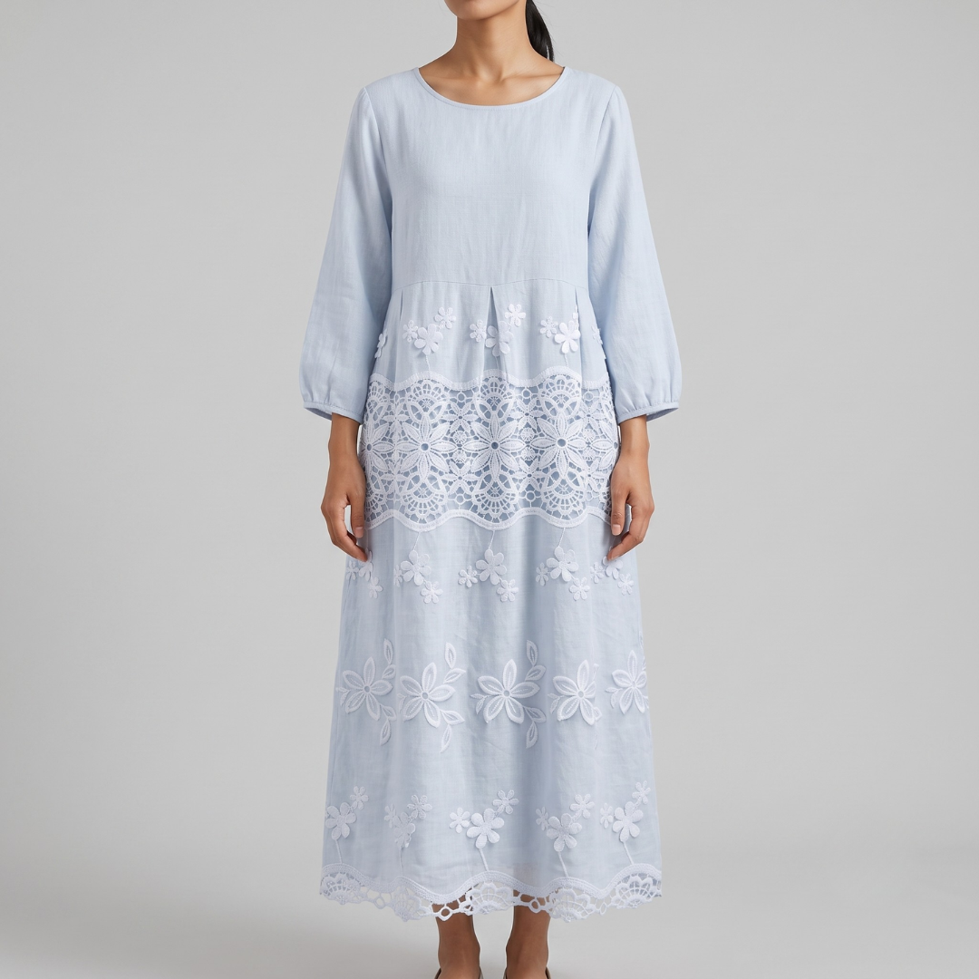 Zenaida Delicate Lace Dress