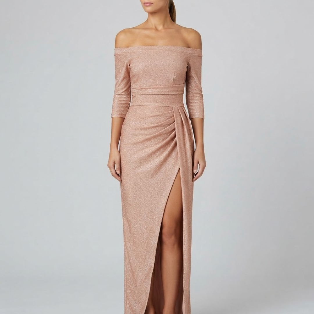 Eirian Off Shoulder Gala Dress