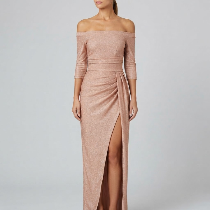 Eirian Off Shoulder Gala Dress