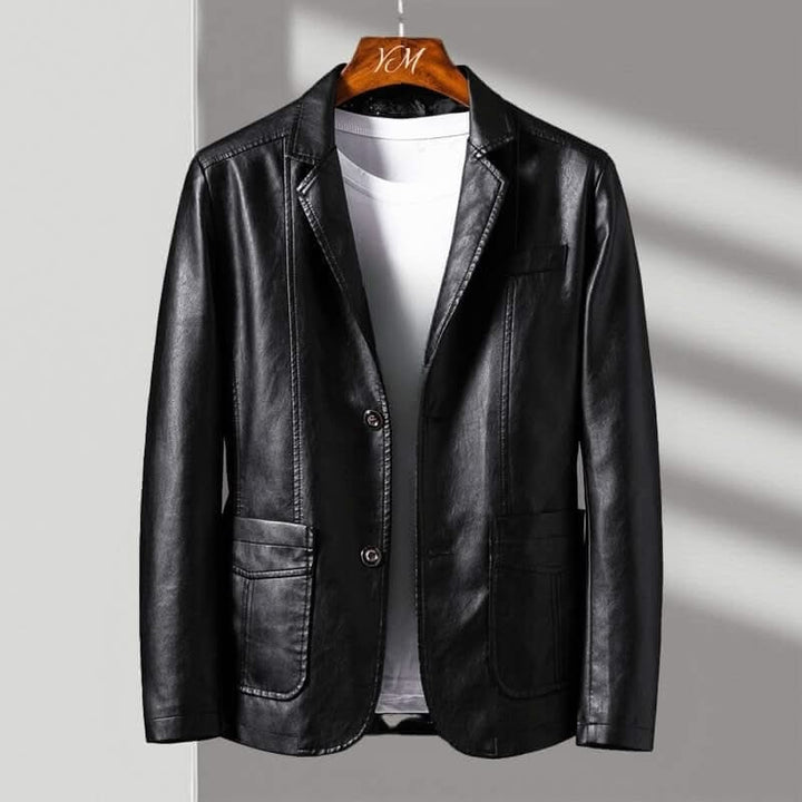 Alessandro Leather Blazer