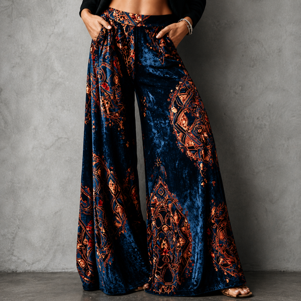 Lucy Boho Wide Leg Pants