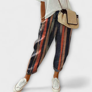 Paulina Comfortable Cotton Linen Trousers