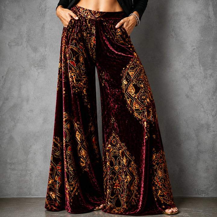 Lucy Boho Wide Leg Pants