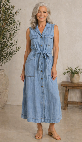 Shelby Denim Dress