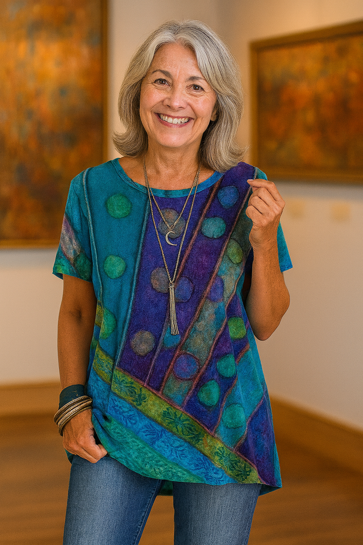 Callia Artistic Flowing Top