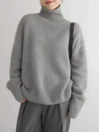 Isabella Cashmere High Neck Sweater