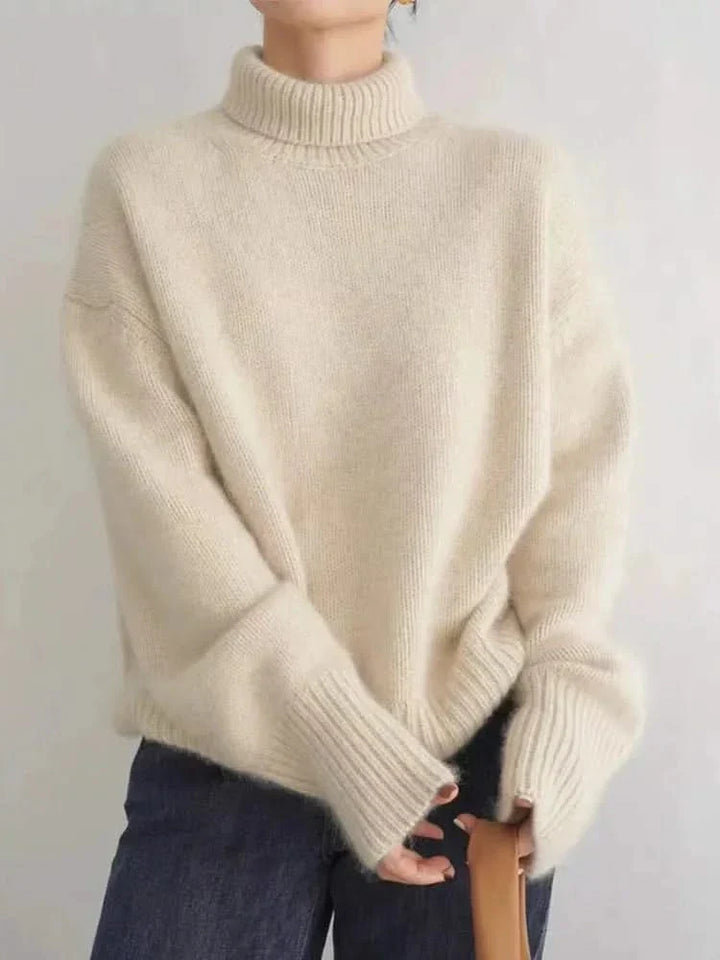 Isabella Cashmere High Neck Sweater