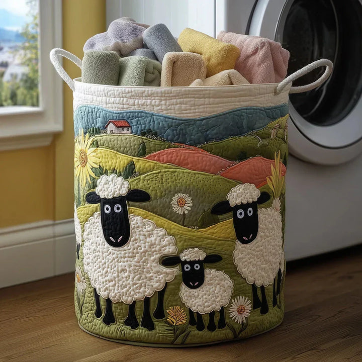 Rosie Hand Quilted Basket