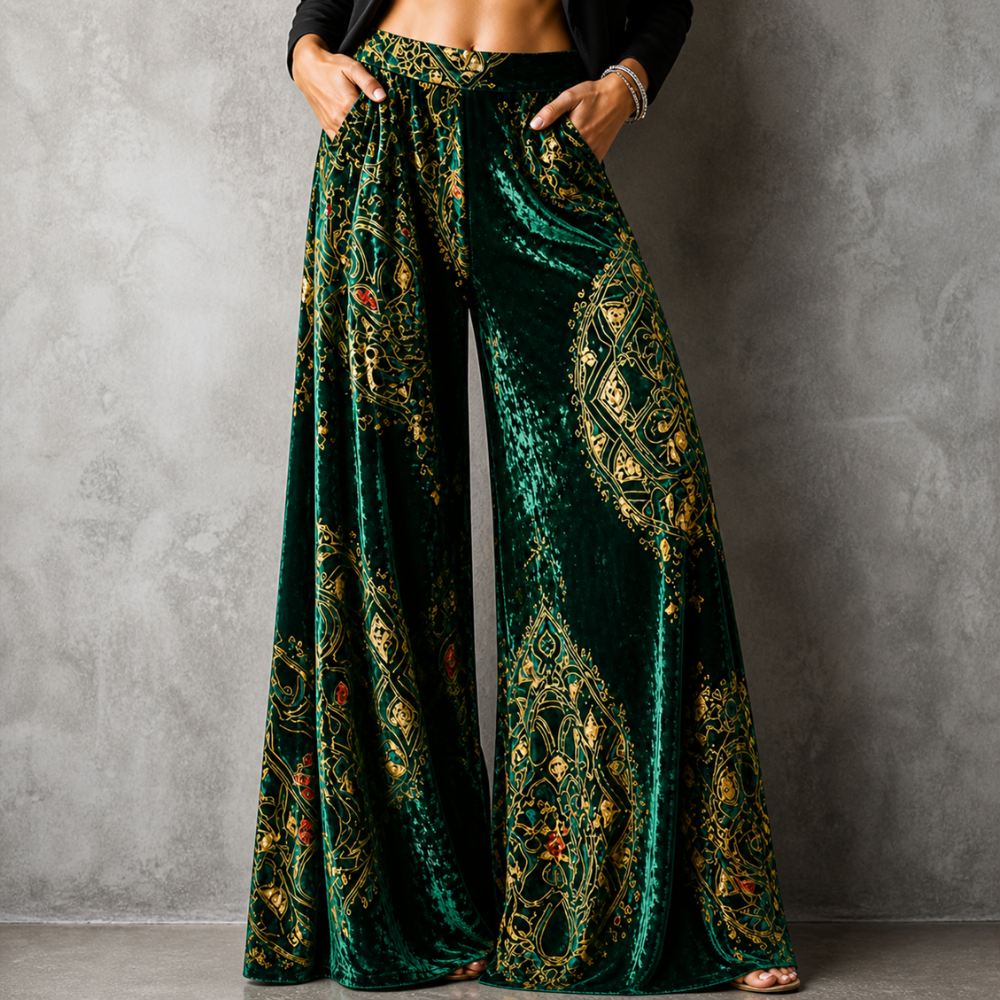 Lucy Boho Wide Leg Pants